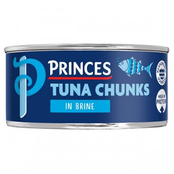 Princes Tuna Chunks in Brine 145g x 12 282196 Princes Tuna Chunks in Brine 145g x 12 282196