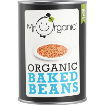 12 x Mr Organic Organic Baked Beans 400G MRO201