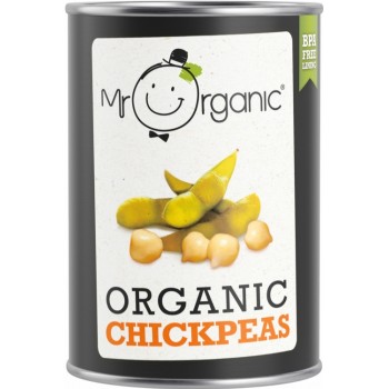 12 x Mr Organic Organic Chickpeas 400G MRO203