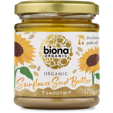 6 x Biona Organic Sunflower Seed Butter 170G BNA332 6 x Biona Organic Sunflower Seed Butter 170G BNA332