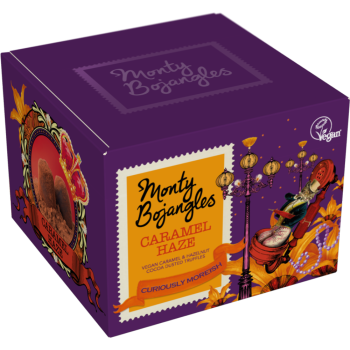 Monty Bojangles Caramel Haze Cocoa Dusted Truffles 100g x 9 MBJ282 Monty Bojangles Caramel Haze Cocoa Dusted Truffles 100g x 9 MBJ282