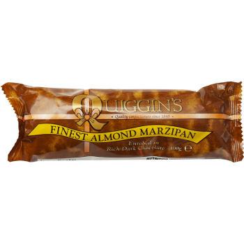 Quiggin's Finest Almond Marzipan in Dark Chocolate 100g x 24 QGN177 Quiggin's Finest Almond Marzipan in Dark Chocolate 100g x 24 QGN177