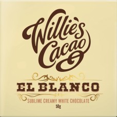 Willie's Cacao El Blanco Venezuelan White Chocolate 50g x 12 WLE221 Willie's Cacao El Blanco Venezuelan White Chocolate 50g x 12 WLE221
