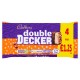 Cadbury Double Decker 4 Pack 149.2g x 8 Price Marked £1.25 279552 Cadbury Double Decker 4 Pack 149.2g x 8 Price Marked £1.25 279552