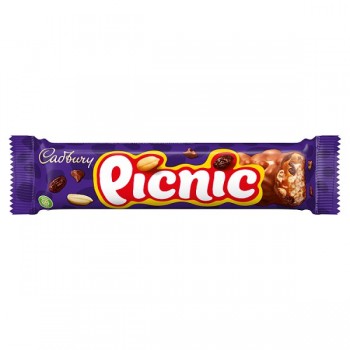 Cadbury Picnic Chocolate Bar 48.4g x 36 146695 Cadbury Picnic Chocolate Bar 48.4g x 36 146695