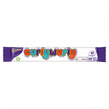 Cadbury Curly Wurly Chocolate Bar 21.5g x 48 259605 Cadbury Curly Wurly Chocolate Bar 21.5g x 48 259605