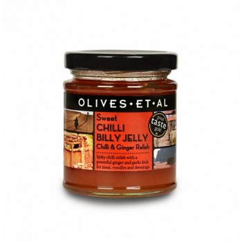 DISCONTINUED 6 x Olives Et Al Sweet Chilli Billy Jelly 210G OEA351