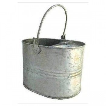 Chefs Brigade Galvanised Mop Bucket 108023