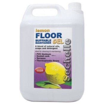 Sechelle Lemon Floor Gel 2 x 5L HYG086