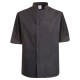Chefs Jacket Short Sleeve Black Large 186677 Chefs Jacket Short Sleeve Black Large 186677