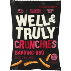 14 x Well & Truly Crunchies - Banging BBQ 100g WT2101 14 x Well & Truly Crunchies - Banging BBQ 100g WT2101