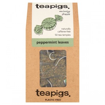 Teapigs Peppermint Leaves 50 Tea Temples 100g 233345 Teapigs Peppermint Leaves 50 Tea Temples 100g 233345