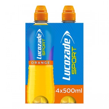 Lucozade Sport Orange 4 x 500ml x 6 82725
