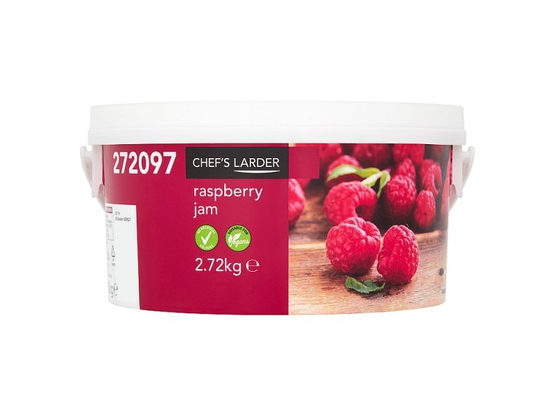 Chef's Larder Raspberry Jam 2.72kg 272097