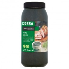 Chef's Larder Mint Sauce 2.15 Litres 129886 Chef's Larder Mint Sauce 2.15 Litres 129886