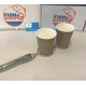 Fryersmate Curry Cup Holder Stainless Steel One Piece Coffee Cup Holder