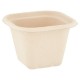 BioPak 630ml Takeaway Containers Square Pot x 20 249202