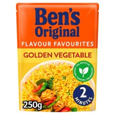 Uncle Bens Golden Vegetable Microwave Rice 250g x 6 100954 Uncle Bens Golden Vegetable Microwave Rice 250g x 6 100954