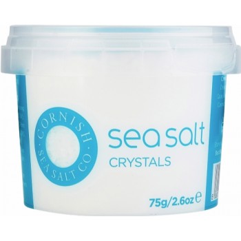 8 x Cornish Sea Salt Co. Sea Salt Crystals 75g CSS901 8 x Cornish Sea Salt Co. Sea Salt Crystals 75g CSS901