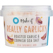 8 x Cornish Sea Salt Co. Really Garlicky - R. Garlic & Sea Salt 55g CSS904 8 x Cornish Sea Salt Co. Really Garlicky - R. Garlic & Sea Salt 55g CSS904