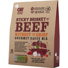 Gordon Rhodes Brisket Of Beef Without The Grief Gourmet Sauce Mix 75G GRD176 Gordon Rhodes Brisket Of Beef Without The Grief Gourmet Sauce Mix 75G GRD176