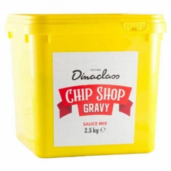 Dinaclass Chip Shop Gravy Mix 2.5kg SAU620 Dinaclass Chip Shop Gravy Mix 2.5kg SAU620