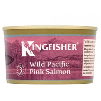 Kingfisher Wild Alaskan Pink Salmon 213g x 12 05960