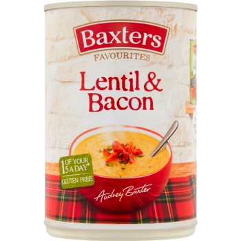 12 x Baxters Favourites Lentil & Bacon Soup 400g BXR007 12 x Baxters Favourites Lentil & Bacon Soup 400g BXR007