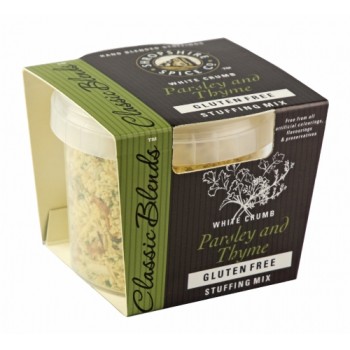 6 x Shropshire Spice Co. Gluten Free Parsley & Thyme Stuffing - Tub 120g SSC502 6 x Shropshire Spice Co. Gluten Free Parsley & Thyme Stuffing - Tub 120g SSC502
