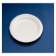 3382 Nature Plate Round 22 Biodegradable White x 50 233584 3382 Nature Plate Round 22 Biodegradable White x 50 233584
