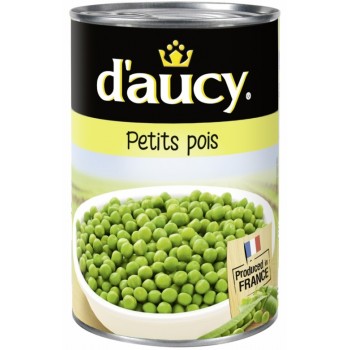 12 x D'aucy Petit Pois 400G ACY006