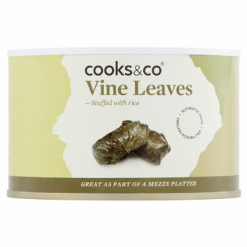 6 x Cook & Co. Vine Leaves Stuffed with Rice 380g CKS020