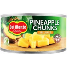 6 x Del Monte Pineapple Chunks In Juice 227G DEL954 6 x Del Monte Pineapple Chunks In Juice 227G DEL954