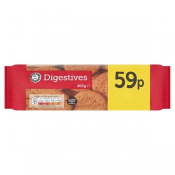 17 x Euro Shopper Digestives 400g Price Marked £1 price marked 259066 284594 17 x Euro Shopper Digestives 400g Price Marked £1 price marked 259066 284594